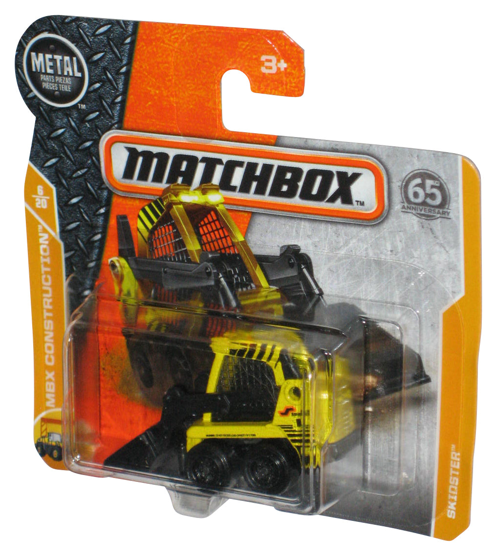 Matchbox MBX Construction 6/20 (2017) Yellow Skidster Toy Vehicle 41/125 - (Short Card)