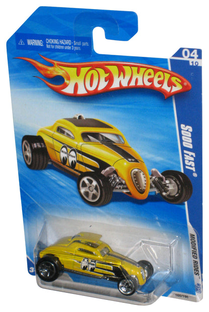 Hot Wheels Modified Rides '09 04/10 Yellow Moon Eyes Sooo Fast Car 160/166