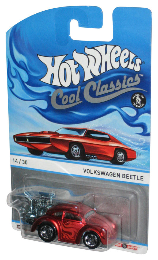 Hot Wheels Cool Classics (2013) Red Volkswagen Beetle Toy Spectrafrost Car 14/30