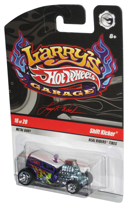 Hot Wheels Larry's Garage (2008) Purple Shift Kicker Real Riders Car 16/20