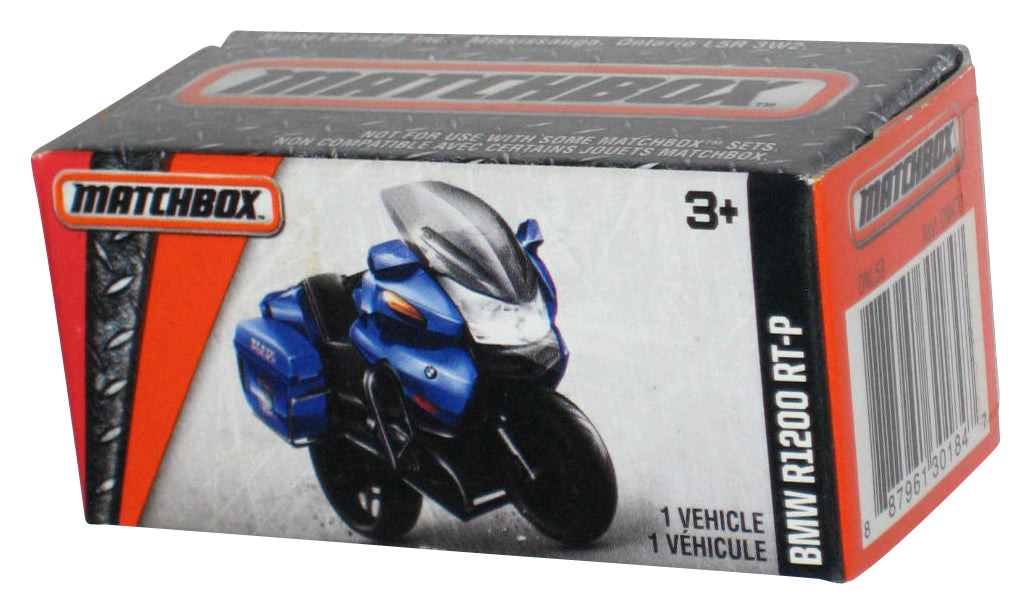 Matchbox BMW R1200 RT-P (2016) Blue Power Grabs Box Toy Bike 83/125