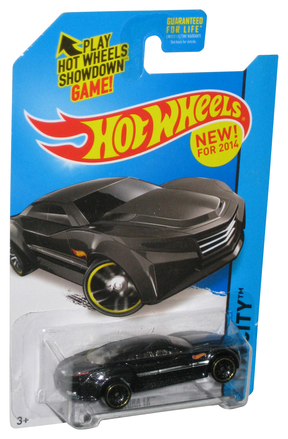 Hot Wheels HW City (2014) Black Ryura LX Toy Car 5/250