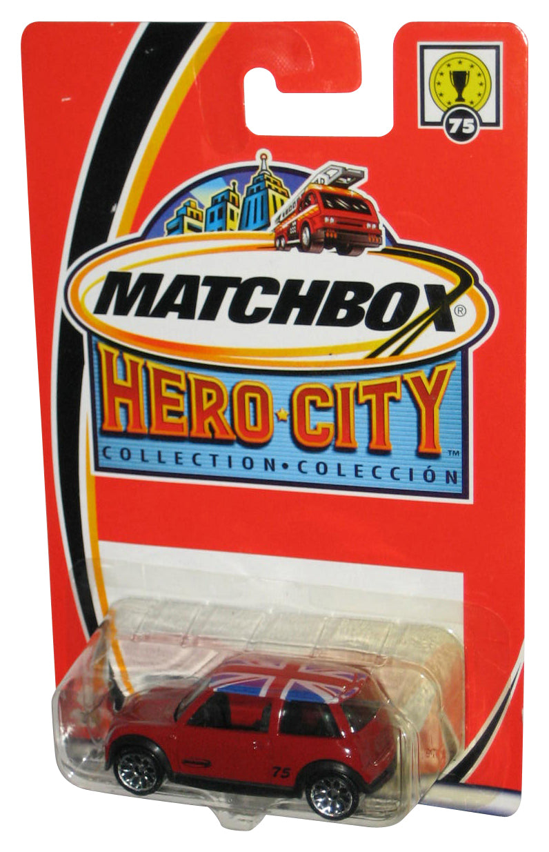Matchbox Hero City (2003) Mini Cooper S Red Toy Car #75