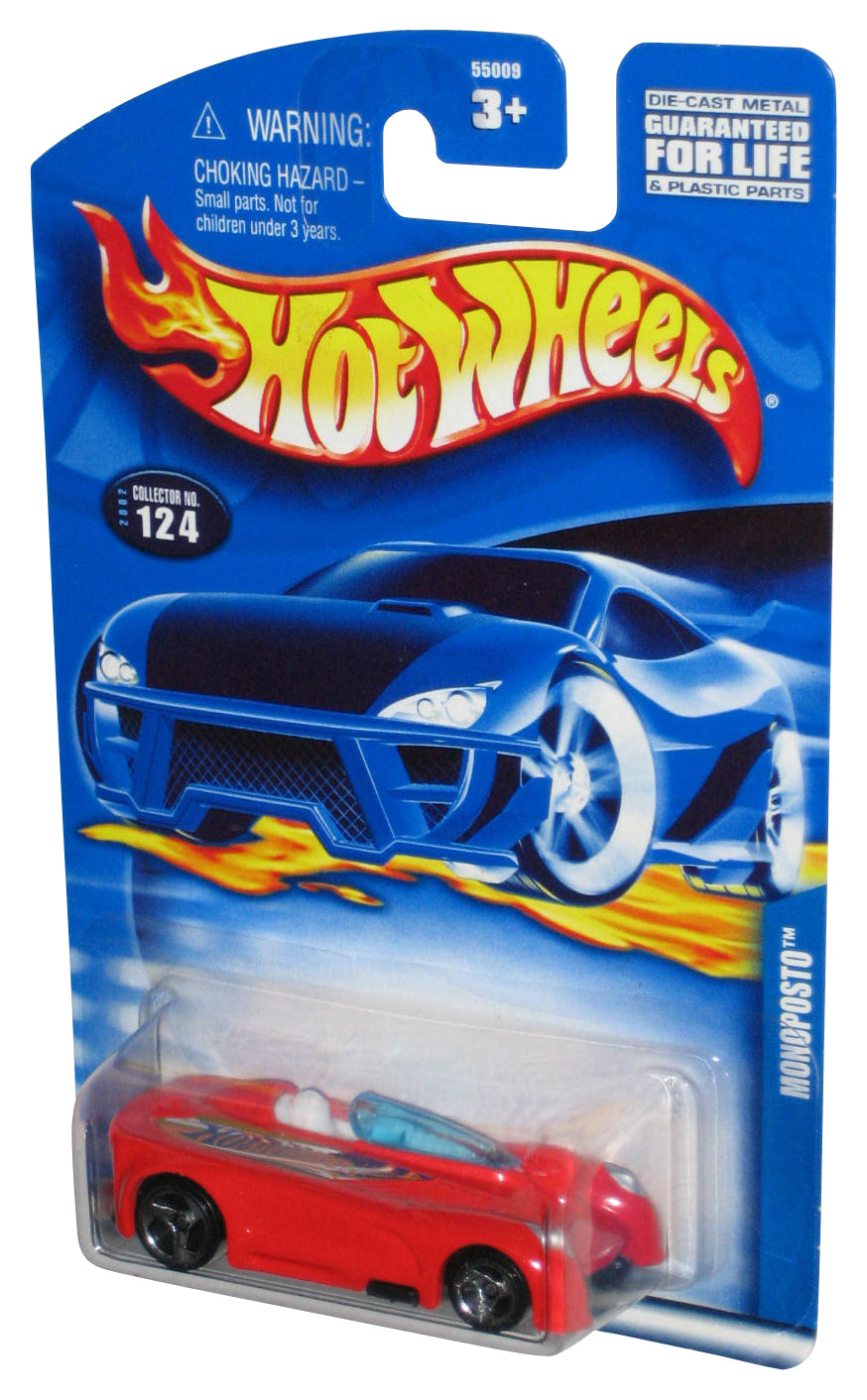 Hot Wheels Monoposto (2002) Red Collector Toy Car #124