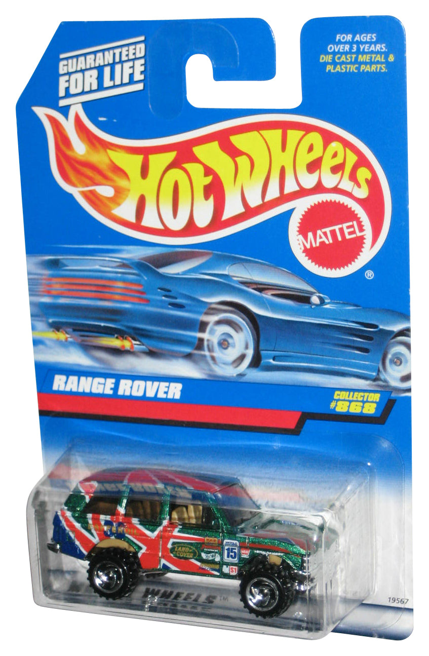 Hot Wheels Range Rover (1997) Green Collector Toy Car #868