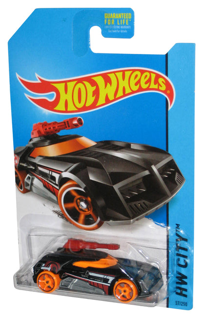 Hot Wheels HW City (2013) Black Turbo Turret Die-Cast Toy Car 57/250