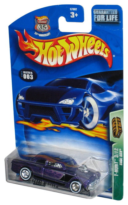 Hot Wheels T-Hunt 3/12 (2003) Purple Shoe Box Toy Car #003