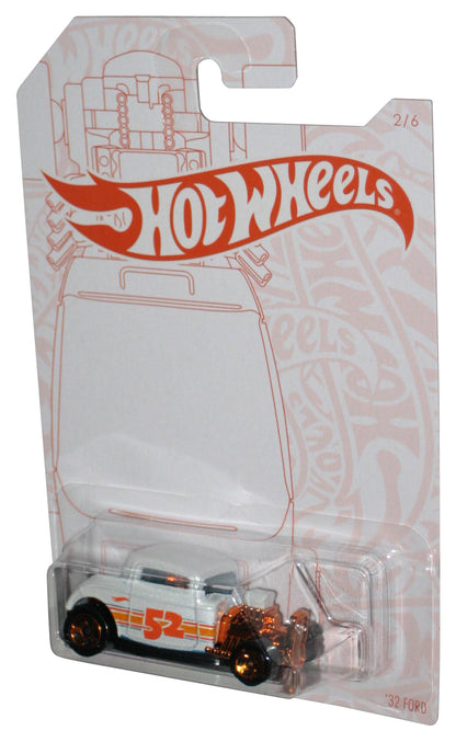 Hot Wheels White '32 Ford (2019) Mattel Die-Cast Toy Car 2/6