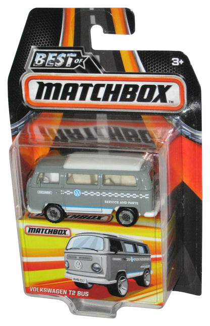 Matchbox Best of Volkswagen T2 (2016) Mattel Bus Gray Service & Parts Toy Vehicle