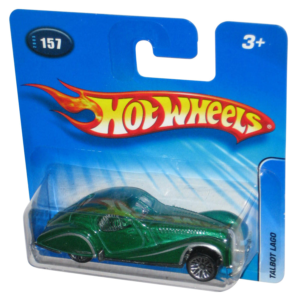 Hot Wheels Talbot Lago (2005) Green Die-Cast Toy Car #157 - (Short Card)