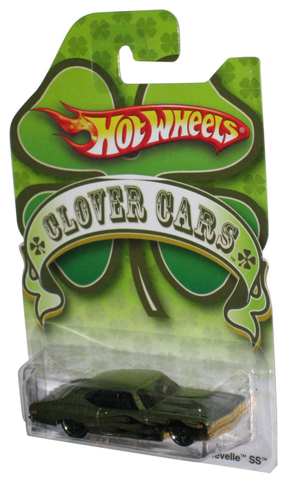Hot Wheels Clover Cars (2009) Green '69 Chevelle SS Toy Car