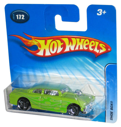 Hot Wheels Shoe Box (2005) Mattel Green Toy Car #172 - (Short Card)