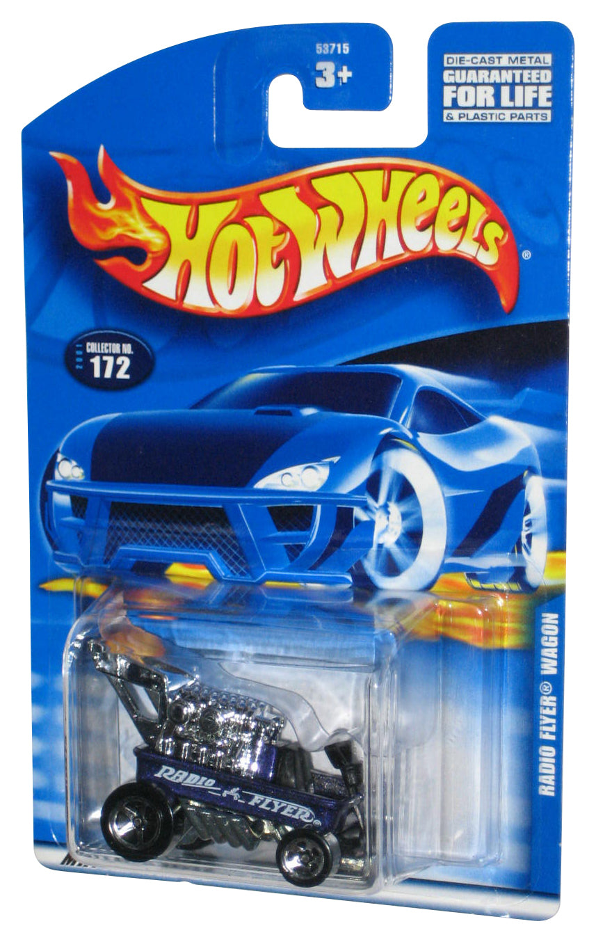 Hot Wheels Radio Flyer Wagon (2001) Purple Collector Toy Car #172