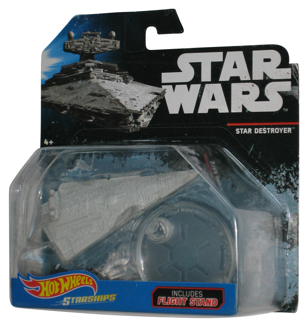 Star Wars Rogue One Hot Wheels (2014) Star Destroyer Starships Vehicle w/ Flight Stand