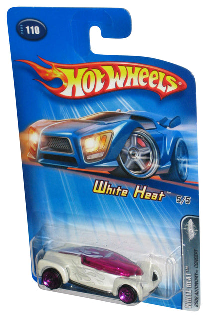 Hot Wheels 2002 Autonomy Concept (2005) White Heat Toy Car #110
