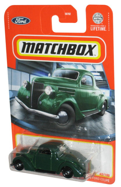 Matchbox Green 1936 Ford Coupe (2023) Mattel Toy Car 62/100