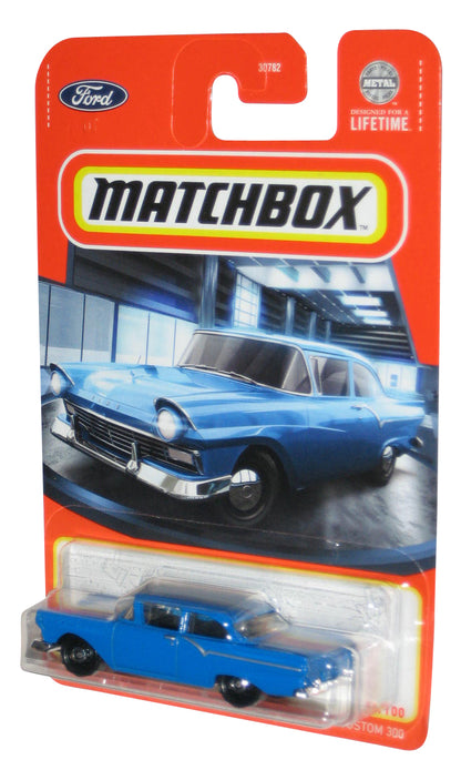 Matchbox Ford Custom 300 (2023) Mattel Blue Toy Car 41/100