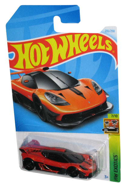 Hot Wheels HW Exotics 7/10 (2021) Orange Gordon Murray Automotive T.50s Toy Car 235/250