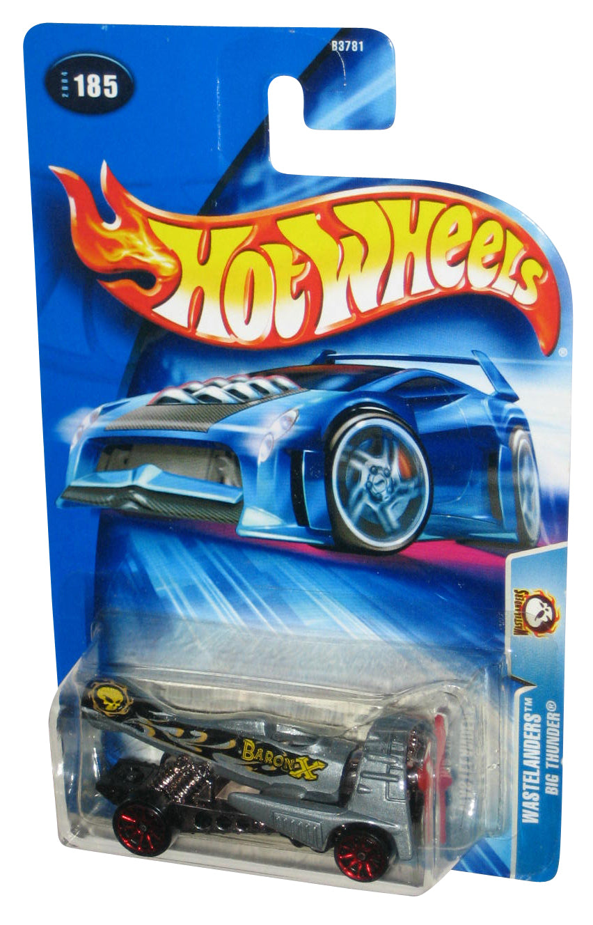 Hot Wheels Wastelanders (2004) Gray Big Thunder Toy Car #185
