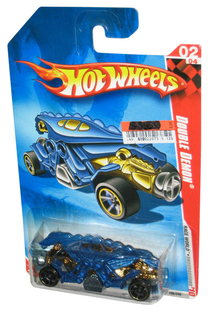 Hot Wheels Race World Underground '10 Blue Double Demon Car 186/240