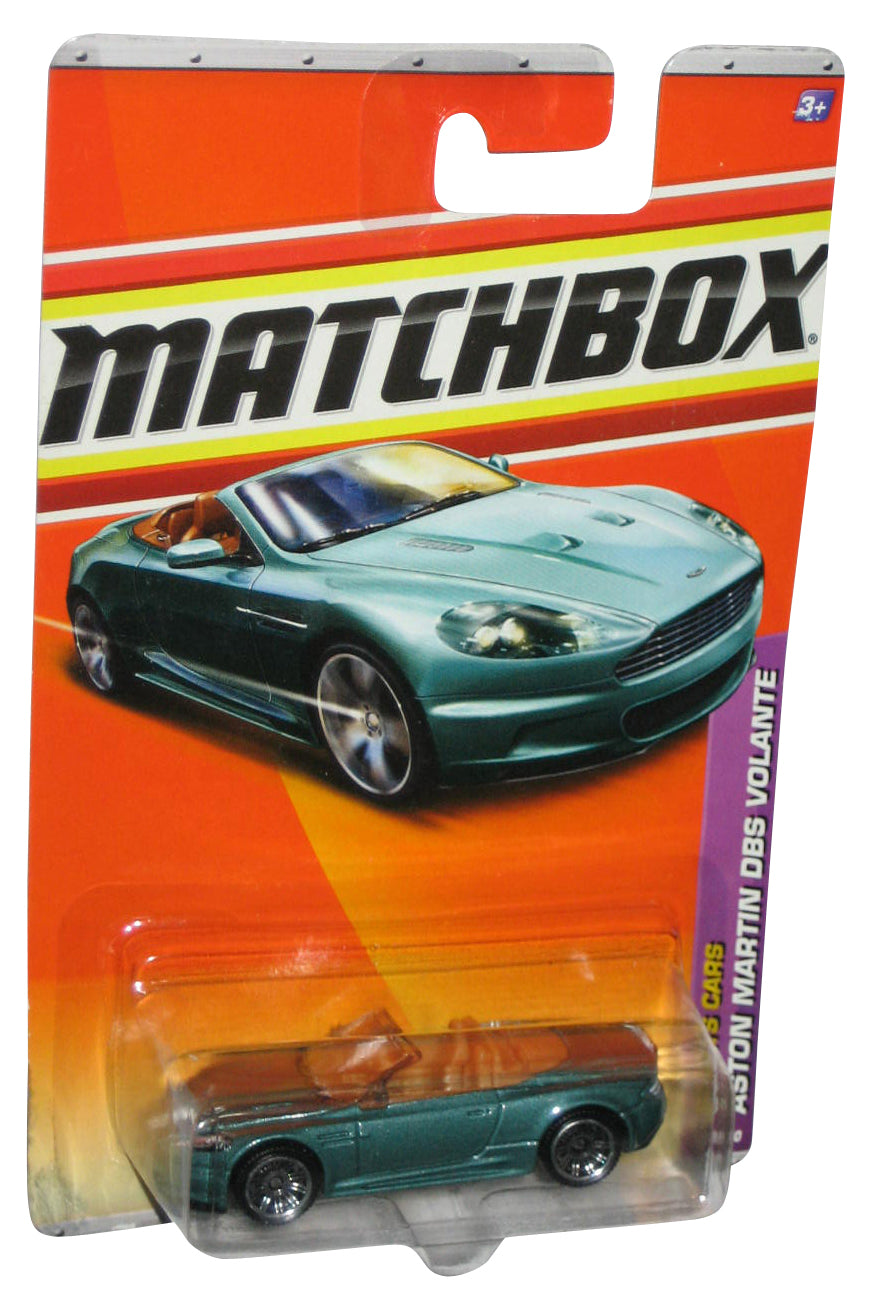 Matchbox Sports Cars (2010) Aston Martin DBS Volante Blue Car 5/100