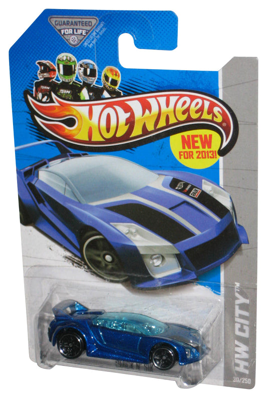 Hot Wheels HW City (2013) Blue Quick N' Sik Toy Car 30/250