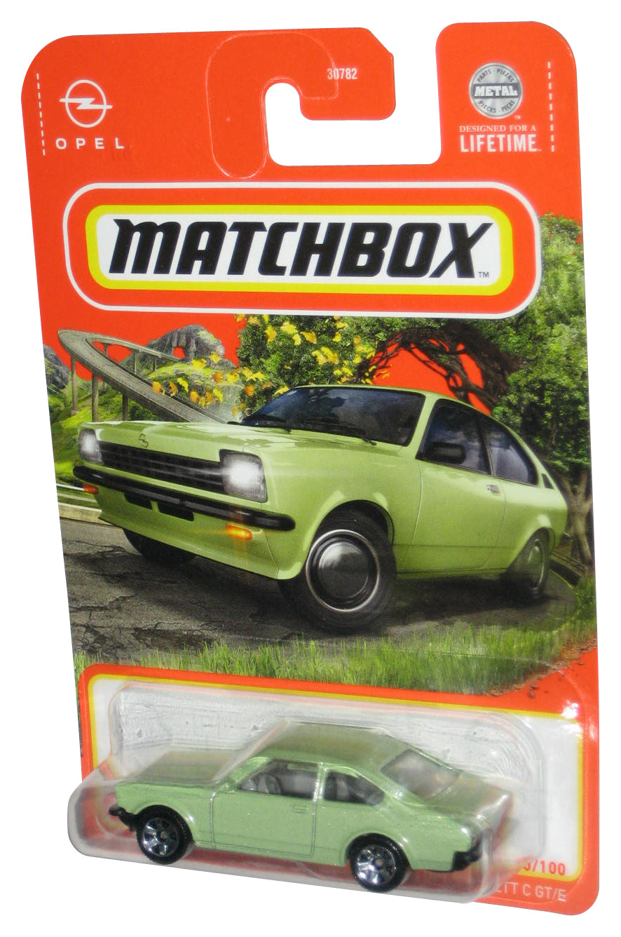 Matchbox 1975 Open Kadett C GT/E (2023) Mattel Green Toy Car 40/100