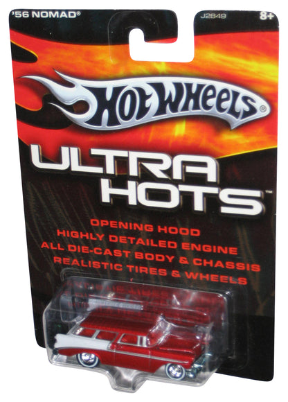 Hot Wheels Ultra Hots (2005) Red '56 Nomad Toy Car w/ Opening Hood