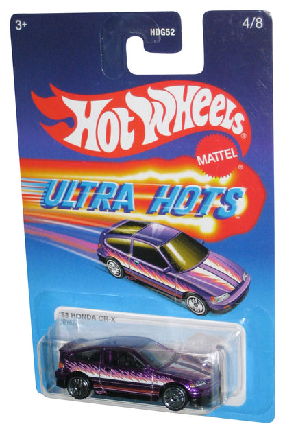 Hot Wheels Ultra Hots (2024) Purple '88 Honda CR-X Toy Car 4/8