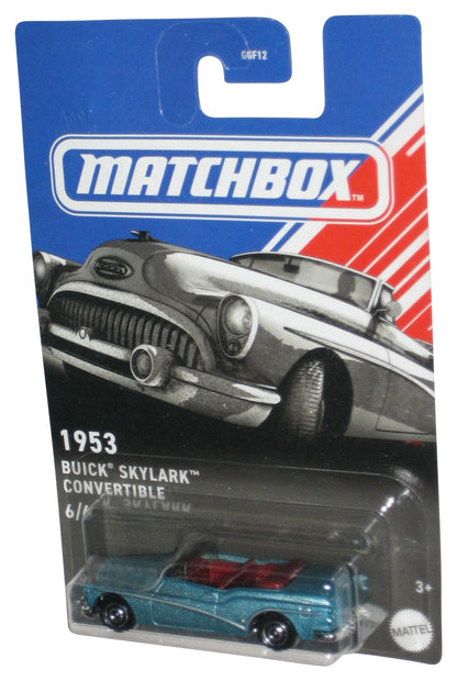 Matchbox 1953 Buick Skylark Convertible (2023) Mattel Blue Toy Car 6/6