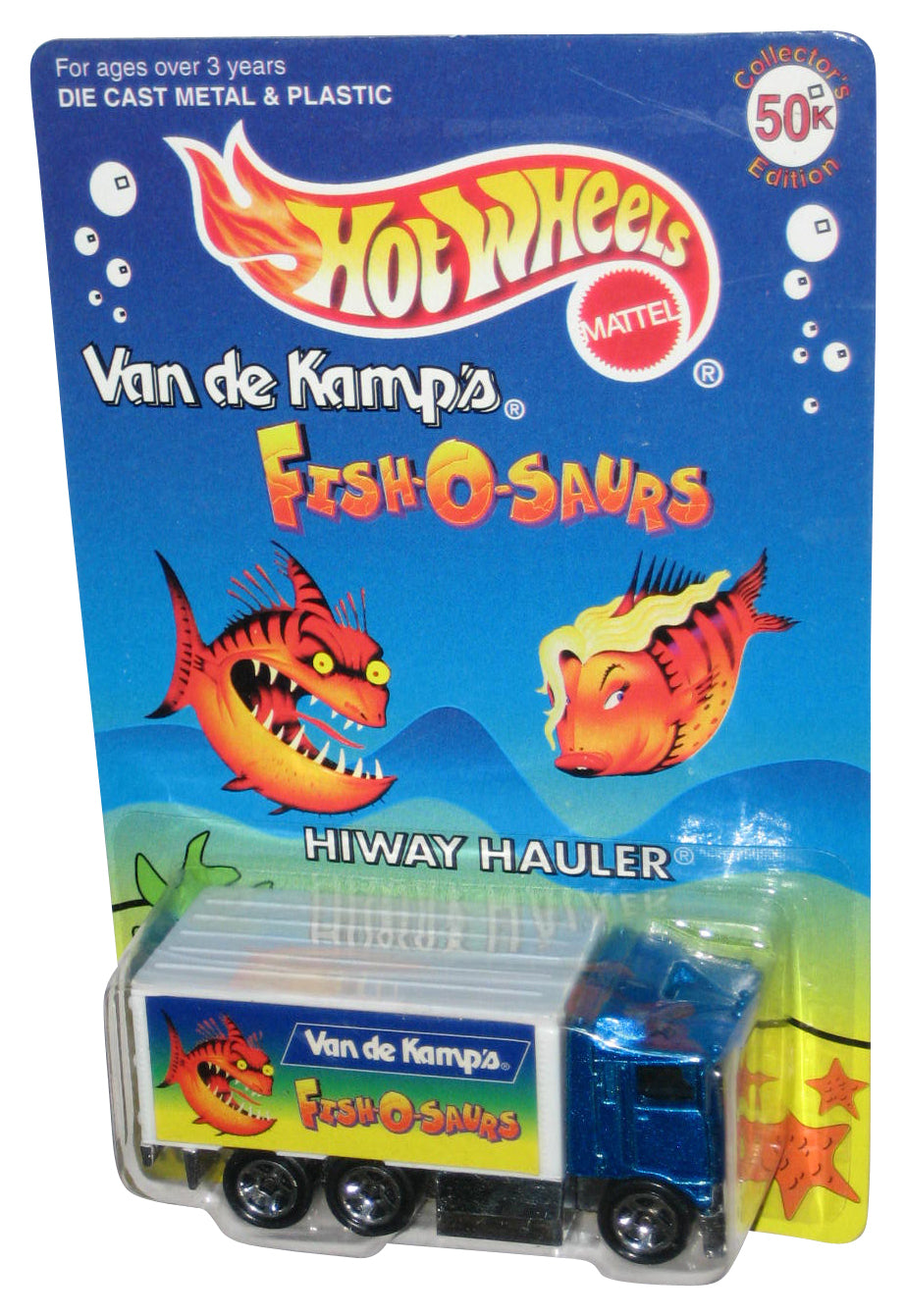 Hot Wheels 50K Van de Kamp's Fish-O-Saurs Hiway Hauler Toy Truck