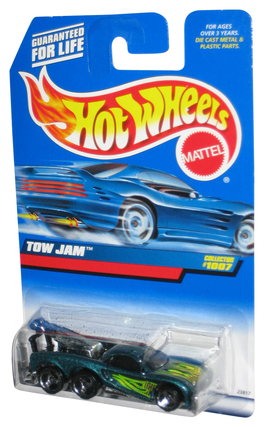 Hot Wheels Tow Jam (1998) Green Collector Toy Car #1007