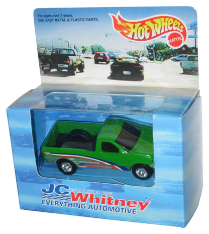 Hot Wheels JC Whitney Limited Edition (1997) Ford F 150 Pickup Green Box Toy Truck