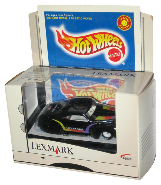 Hot Wheels Lexmark (1998) Mattel Black Tail Dragger Box Toy Car