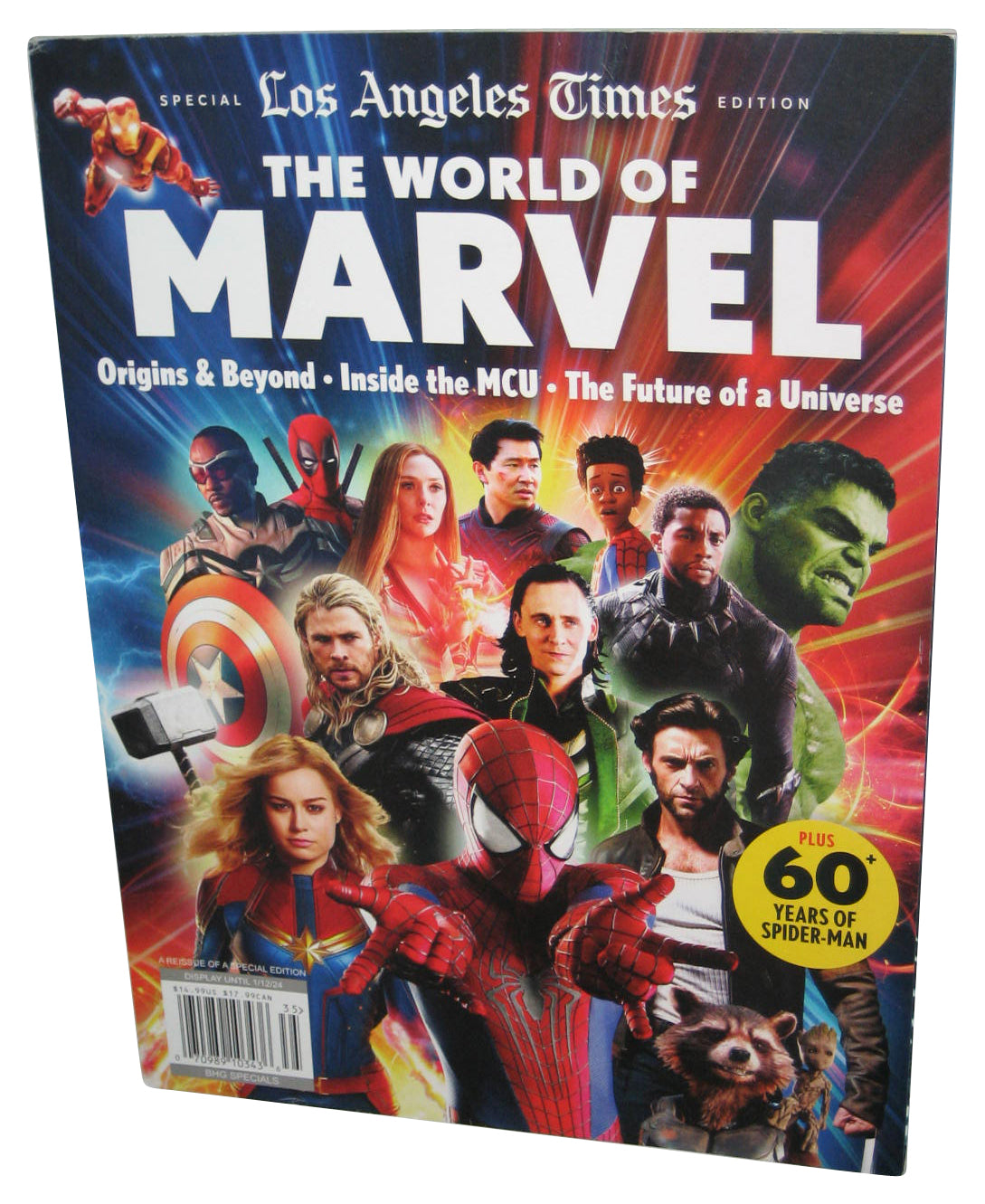 Los Angeles Times World of Marvel (2022) Special Edition Magazine Book