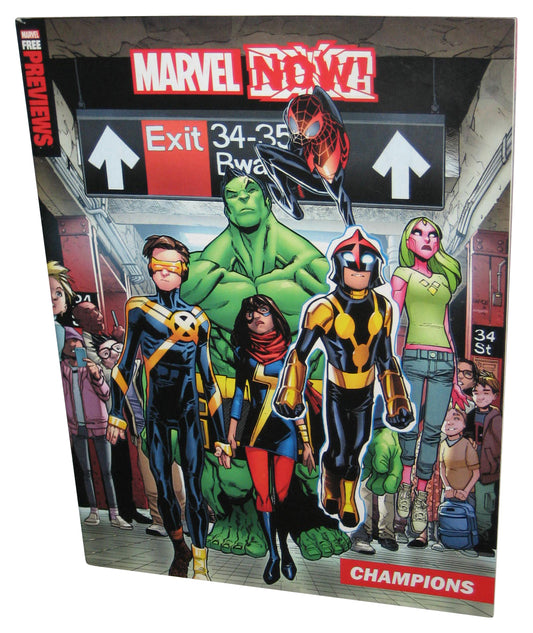 Marvel Previews 2016 Champions Comic Book Magazine Issue #13