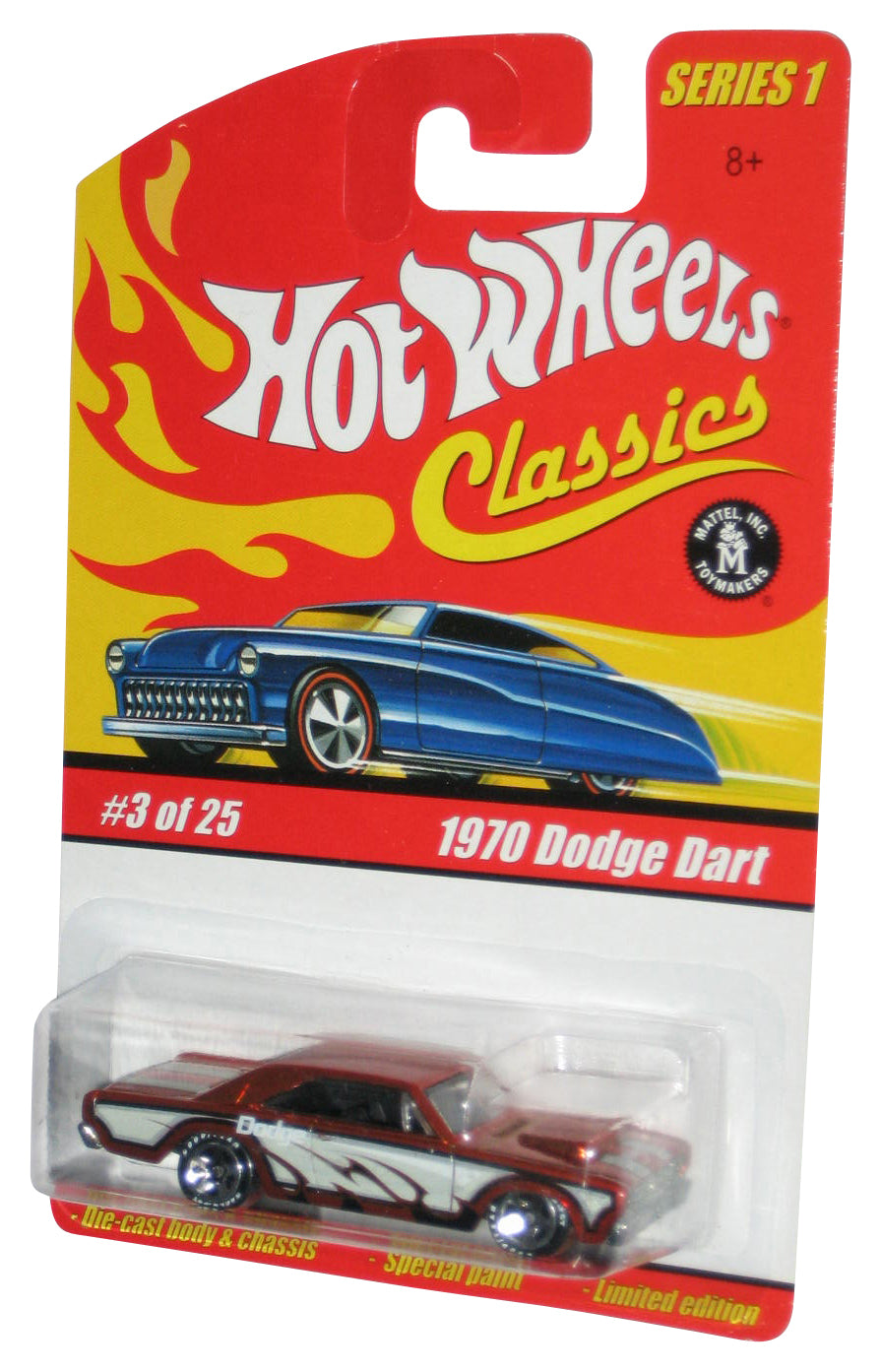 Hot Wheels Classics Series 1 (2004) Metallic Orange 1970 Dodge Dart Toy Car #3/25