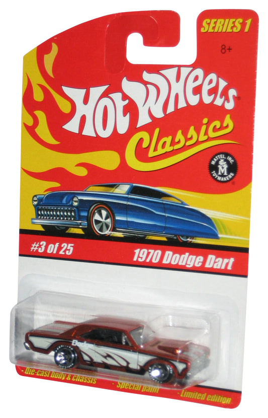 Hot Wheels Classics Series 1 (2004) Metallic Orange 1970 Dodge Dart Toy Car #3/25