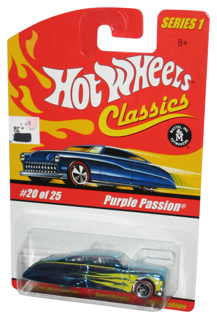 Hot Wheels Classics Series 1 (2004) Blue Purple Passion Toy Car #20/25
