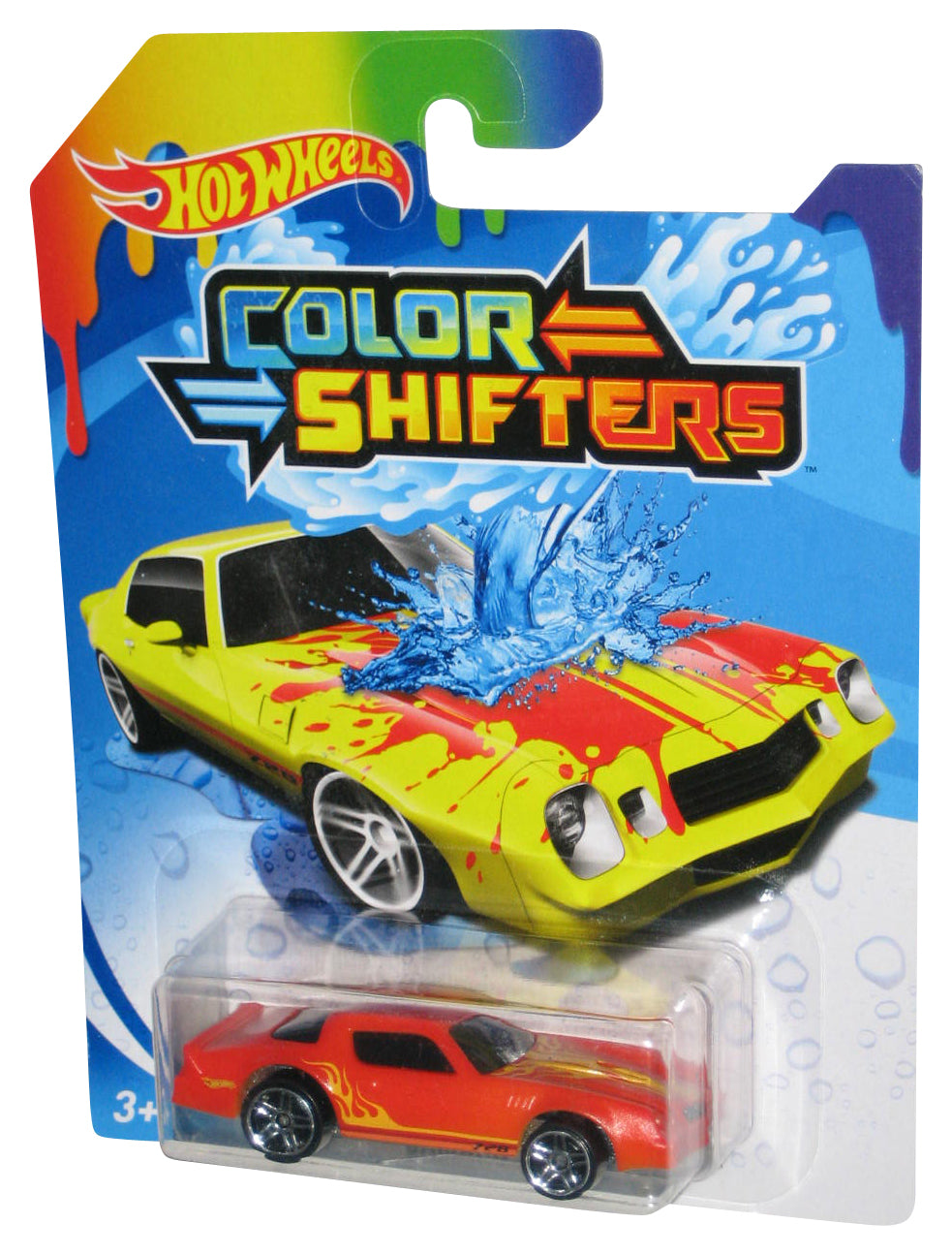 Hot Wheels Color Shifters (2019) Orange Camaro Z28 Toy Car