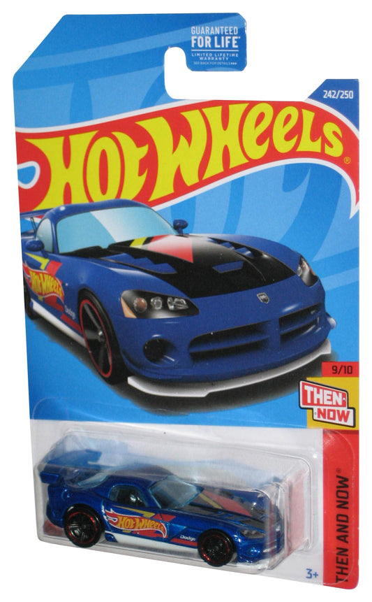 Hot Wheels Then And Now 9/10 (2021) Blue Dodge Viper SRT10 ACR Toy Car 242/250