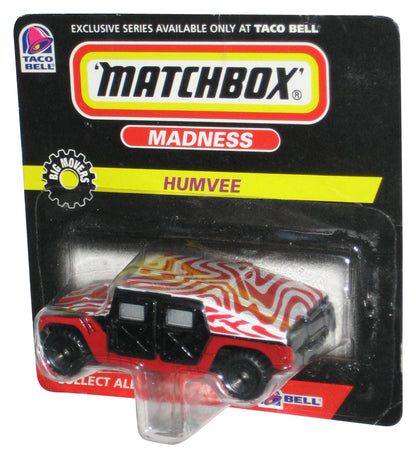 Matchbox Taco Bell Big Movers (1998) Madness Humvee Red White & Black Toy Car