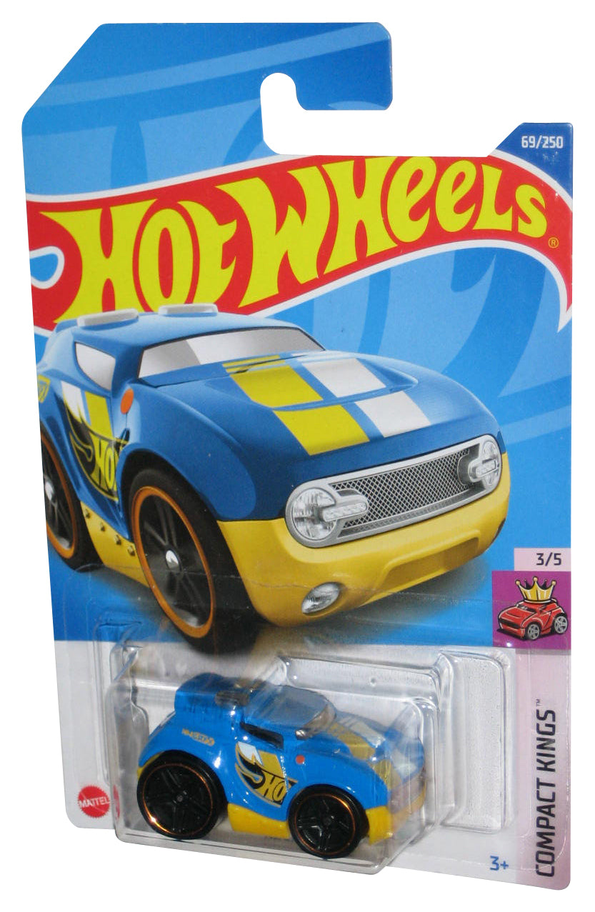 Hot Wheels Compact Kings 3/5 (2021) Blue Rocket Box Toy Car 69/250