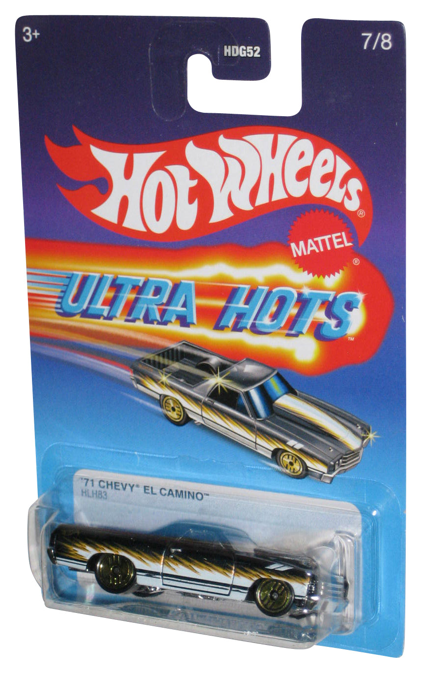 Hot Wheels Ultra Hots (2021) Blue '71 Chevy El Camino Toy Car 7/8