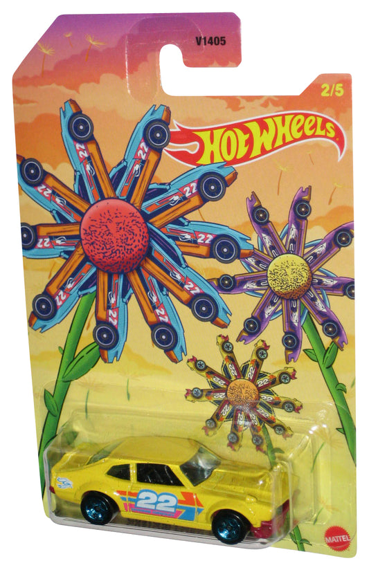 Hot Wheels Spring (2021) Yellow Custom Ford Maverick Toy Car 2/5