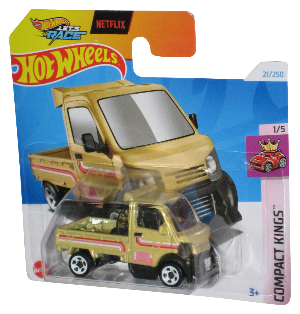 Hot Wheels Let's Race Compact Kings 1/5 (2021) Yellow Mighty K Toy Car 21/250