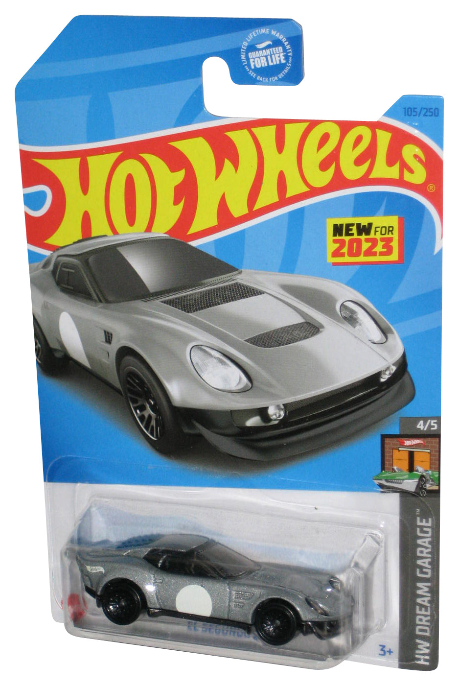 Hot Wheels HW Dream Garage 4/5 (2023) Silver El Segundo Coupe Car 105/250