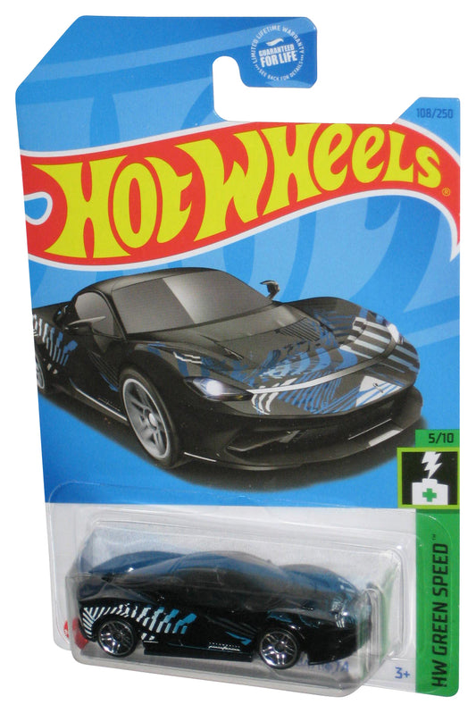 Hot Wheels HW Green Speed 5/10 (2023) Black Automobili Pinnifarina Battista Car 108/250