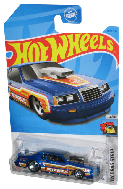 Hot Wheels HW Drag Strip 4/10 (2021) Blue '86 Ford Thunderbird Pro Stock Toy Car 107/250