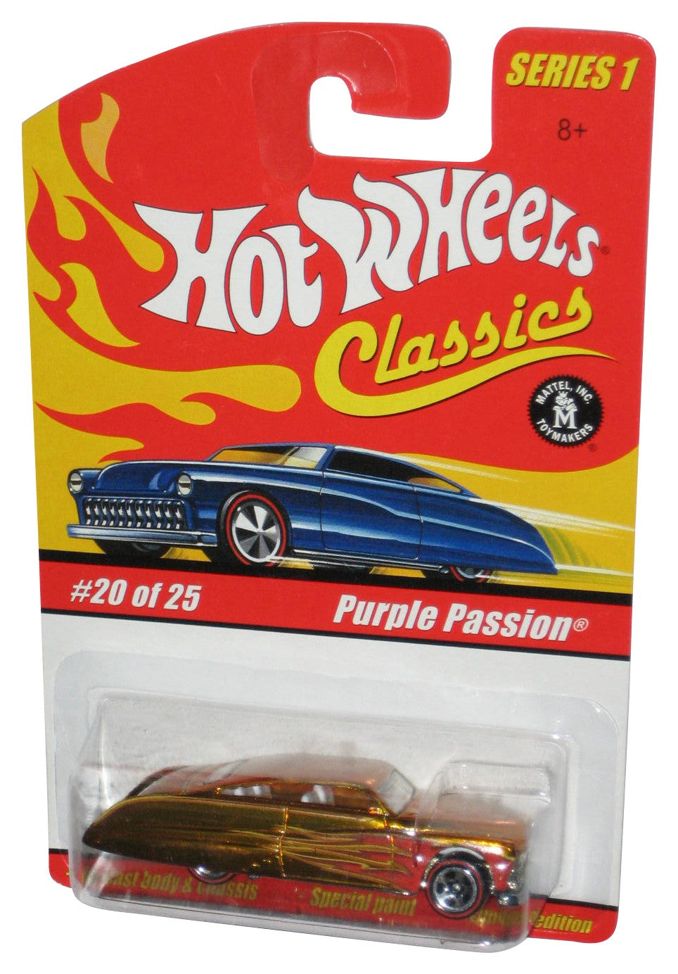 Hot Wheels Classics Series 1 (2004) Gold Purple Passion Toy Car #20/25